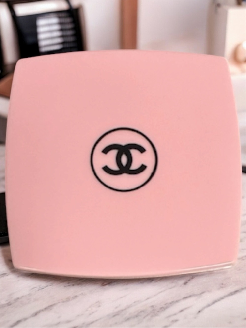 Chanel Valentine’s Pink Compact Mirror